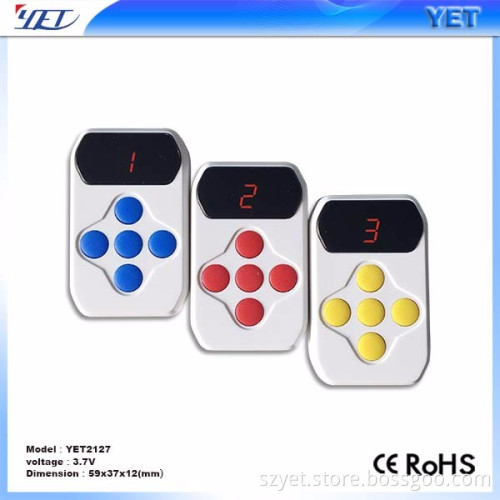 4-1 multi frequency copy code/usb programmable/ rechargeable remote control YET2127